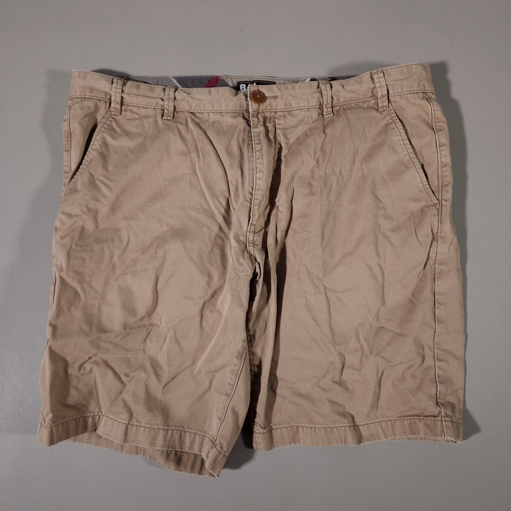Barbour Chino Shorts Mens W42 Khaki Tan Regular Fit Cotton‎ Twill MTR0544ST51
